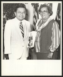 ["Information in title from back of photo."]