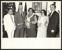 ["Information in title from back of photo."]