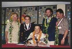 ["Information in title from back of photo."]