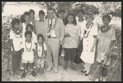 ["Information in title from back of photo."]