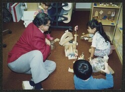 ["Information in title from back of photo."]