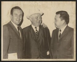 ["Information in title from back of photo."]