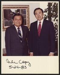 ["Information in title from back of photo."]