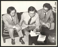 ["Information in title from back of photo. Stamp: U.S. Senate photograph."]