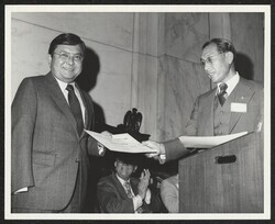 ["Stamp: Planned Photography Vince Finnegan and Associates; Ronald K. Ikejiri Washington Representative Japanese American Citizens League."]