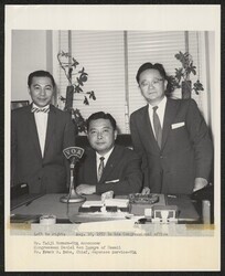 ["Information in title from back of photo."]