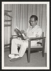 ["Information in title from back of photo."]