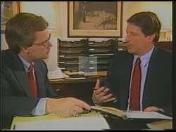 ["In a 1988 political ad, Senator Al Gore strongly endorses Bob Clement for Congress, repeatedly emphasizing Clement's readiness, experience, and suitability for the role. Gore highlights Clement's strong background and his ability to work effectively for Tennessee, underscoring his endorsement with a clear and consistent message of support."]