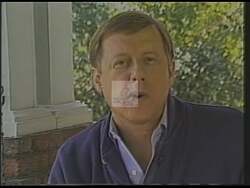 ["In the 1988 campaign ad, Democratic candidate Phil Bredesen focuses on intensifying efforts to combat crime through enhanced law enforcement. The ad features scenes of Bredesen advocating for increased federal funding and resources for police, interspersed with visuals of police training and engaging positively with the community. Bredesen���������s determined tone underscores his commitment to safety and crime reduction."]