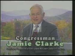 ["In this political advertisement, the speaker highlights their congressional experience as a basis for effectively serving western North Carolina and counters the opponent's campaign of distortion by urging voters to verify their record. The ad concludes by expressing hope for continued support based on past performance."]