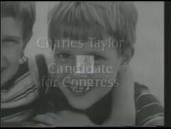 ["In this political advertisement, concerns are raised about the future job prospects and financial burdens for children due to current government overspending, emphasizing the importance of this election for family futures in Western North Carolina. It endorses Charles Taylor as the congressman who will provide leadership for change and build a solid future."]