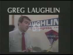 ["In this political advertisement, Greg Laughlin is portrayed as a dedicated and effective pRosecutor, a decorated U.S. Army veteran, and a committed family man who upholds traditional values. It emphasizes that he is an independent conservative Texas Democrat who represents the interests of the people of Texas, positioning him as a genuine change in Congress."]