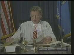["In this political advertisement, Jim Inhofe is portrayed as a highly effective and serious freshman congressman who strongly adheres to conservative values and actively supports Tulsa and aviation. It emphasizes his role in economic development as part of the Oklahoma delegation and concludes with a call to re-elect him based on proven performance rather than promises."]
