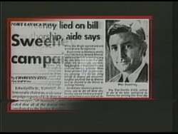 ["The 1988 campaign ad for Democratic candidate Greg Laughlin features a series of scenes filled with warm expressions of gratitude and joy. Portraying intimate gatherings and larger celebratory events, the ad highlights thankful individuals interacting warmly, often amidst applause, emphasizing community and connection. These visual cues suggest Laughlin's focus on unity and appreciation in his political message."]