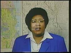 ["The 1988 political TV ad for Helen Iphegenia Barnhill showcases her congressional campaign with vibrant scenes: diverse, enthusiastic supporters at rallies, discussing her impactful candidacy for Milwaukee. The ad highlights her passion for key issues like education, healthcare, and homelessness, positioning her as a qualified, dedicated candidate for the 5th District."]
