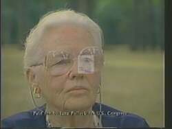 ["In Lana Pollack's 1988 presidential campaign ad, elderly individuals express deep concerns about current healthcare policies affecting senior citizens. The scenes depict worried and disappointed seniors advocating for political change and voicing support for Lana Pollack, emphasizing their hope for improved leadership that addresses their healthcare needs."]