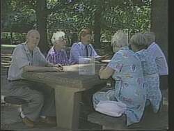 ["In the 1988 TV ad, Democratic presidential candidate Eric Tabor passionately advocates for the rights of senior citizens. He condemns budget cuts targeting seniors, calls for tax fairness, and promotes a review of defense spending. The ad highlights Tabor's commitment to protecting senior benefits and pushing for budget reform."]