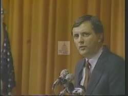 ["The 1988 political TV ad for Democratic Party candidate Lewis F. Payne poignantly captures the devastating impact of drug activity on community spaces. Through a series of grim scenes showing desolate and neglected playgrounds, overgrown with vegetation and littered with drug paraphernalia, the ad underscores the erosion of safe, joyful places for children, symbolizing broader community neglect and the urgent need for governmental action in combating drug-related issues."]