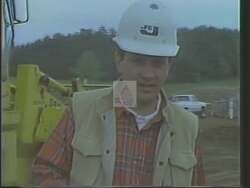 ["In the 1988 political ad, Democratic candidate Lewis F. Payne emphatically promotes job creation and economic growth in Virginia. Throughout the ad, Payne addresses diverse audiences, using the backdrop of Virginia's landscapes and communities, symbolizing his connection to and focus on enhancing local economic opportunities and stability."]