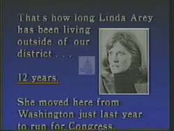 ["The 1988 political ad for Democratic candidate Lewis F. Payne dramatizes the economic struggles in rural areas, juxtaposed against scenes indicating urban political disconnection. It features sorrowful visuals of job losses at a textile mill, contrasts with bustling urban areas, and showcases Linda Airy illustrating the disconnect and her efforts to reconnect in a Virginian community center."]