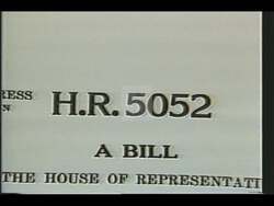 ["In the 1988 campaign ad for Democratic candidate Larry Tuttle, Bob Smith reflects on the heavy financial, constitutional, and human consequences of U.S. military involvement in Nicaragua. The solemn ad emphasizes turmoil and regret through imagery of distraught soldiers, graveyards, and symbolic elements like dollar signs and the American constitution."]