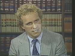 ["In a 1988 political TV ad, Democratic presidential candidate Fernand J. St. Germain strongly advocates for senior citizens. The ad features multiple scenes of St. Germain speaking passionately in Congress, emphasizing his commitment to improving seniors' rights, healthcare, housing, and Social Security benefits, with one scene displaying supportive seniors around him."]