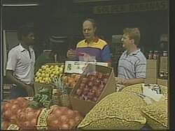 ["The 1988 campaign ad for Jim Levinas portrays him as a candidate grounded in humble beginnings and dedicated to community values. It features Levinas in various settings, from political rallies to vibrant marketplaces, using a bandana and holding a fruit as recurring symbols of his dedication and roots. The ad emphasizes his passion and his commitment to public service, underlined by his consistent interaction with supporters."]
