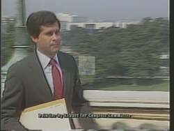 ["In his 1988 campaign ad, Democratic candidate Dennis E. Eckart presented himself as a community-focused, attentive leader. The ad featured scenes of Eckart engaging with constituents in various settings, including community halls and town meetings. He emphasized his dedication, accessible leadership style, and commitment to embodying family values and the American dream."]