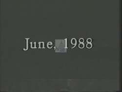 ["The 1988 political TV ad for Democratic candidate Lewis F. Payne highlights his dedication to job creation in Virginia's 5th District. Throughout the ad, Payne is seen passionately speaking from podiums, emphasizing his commitment to fostering employment opportunities, particularly in Halifax where he successfully secured 400 jobs. Celebratory scenes with supporters reinforce his message of hopeful, job-focused leadership."]