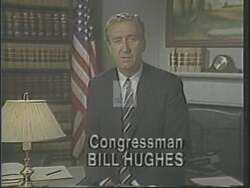 ["The 1988 political TV ad for John William Hughes prominently features a series of stunning, pristine natural landscapes, emphasizing his environmental preservation achievements and legislative successes. Each scene, from lush forests and rivers to clean beaches, underscores a commitment to ecological protection and restoration. The ad concludes with a call to vote for continued environmental progress, reinforcing Hughes's platform of ongoing nature conservation and legislative action."]