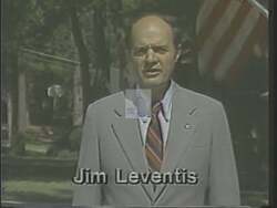 ["The 1988 political ad for Jim Leventis focuses on his commitment to ensuring the financial stability and future sustainability of Social Security. Featuring scenes of discussions among politicians, historical legislative actions, and Americans affected by Social Security, the ad emphasizes bipartisan efforts and Leventis��������� dedication to protecting retirees and upholding Social Security's integrity."]