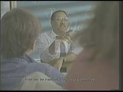 ["The 1988 political TV ad for Democratic Party candidate Mike Espy revolves around his commitment to addressing the youth drug crisis. Espy is depicted in various scenes passionately speaking to different audiences in school settings, emphasizing the need for strong leadership and proactive measures to combat youth drug issues."]