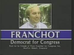 ["The 1988 political TV ad for Democratic Party candidate Peter Franchot aggressively challenges the consistency of Connie Morella, his opponent. Featuring a sequence of scenes that juxtapose her public statements with her contradictory voting record, the ad effectively questions Morella���������s reliability and credibility, urging voters to reflect on her inconsistencies. The visual contrast emphasizes the discrepancies between her spoken commitments and her actual legislative actions."]