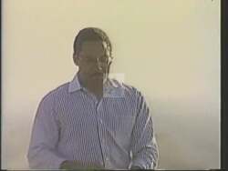 ["In the 1988 campaign ad, young Congressman Mike Espy portrays a vibrant vision of leadership for Mississippi. Walking confidently, engaging in legislative duties, and delivering poignant speeches, Espy embodies commitment, progress, and hope. The repeated imagery of him walking and addressing crowds emphasizes his dedication to advancing Mississippi's agricultural and infrastructural development."]