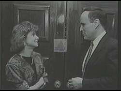 ["In her 1990 campaign ad, Republican candidate Susan Molinari highlights her tough stance on crime, emphasizing endorsements from Rudy Giuliani and major police organizations. The ad portrays Molinari speaking confidently at various events, focusing on her crime-fighting credentials and strong support from law enforcement groups to bolster her congressional bid."]