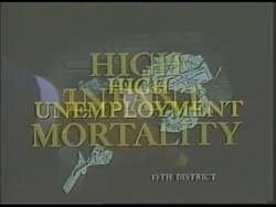 ["In the 1990 presidential campaign ad, Democratic Party candidate Charles Cary Vincent addresses pressing issues affecting Michigan's 13th district. Vincent positions himself as the necessary change agent, passionately advocating for critical reforms and urging voters to support his vision for improvement and progressive policies."]