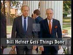 ["In the 1990 presidential campaign ad, Democratic candidate Bill Hefner emphasizes his commitment to American workers and veterans. Repeated scenes show Hefner addressing various audiences and congressional meetings where he passionately advocates for the rights of textile workers and veterans. His leadership and dedication are highlighted against backdrops of factories, workers, and American flags."]