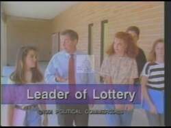 ["In his 1990 presidential campaign ad, Democratic Party candidate Larry LaRocco passionately emphasizes his commitment to enhancing Idaho's education system. Throughout the ad, LaRocco is seen confidently addressing various audiences, promoting significant educational investments, and highlighting his role in successfully funding schools through Idaho's lottery initiative. His message strongly focuses on long-term investment in Idaho's educational future."]