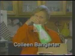 ["In the 1990 political TV ad, Republican candidate Genevieve Atwood passionately addresses Utah voters on her commitment to education, economic stability, and public safety. Speaking at various events, she emphasizes protecting family budgets and values, advocating firmly from podiums surrounded by supportive banners and engaged crowds."]