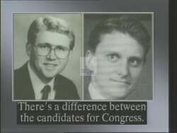 ["In this political advertisement, the contrast between Dan Weber and Frank Lucas in the May 10th special election is highlighted, criticizing Weber for his Washington DC residency, opposition to term limits, indecision on taxes, and acceptance of U.S. military forces under foreign command. It promotes Frank Lucas as the preferable choice, emphasizing his local ties and trustworthiness to represent Oklahoma effectively."]