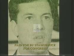 ["The 1994 political TV ad by Ronald L. (Ron) Staskiewicz targets opponent John Christensen, depicting him as disorderly and temperamental. Through multiple scenes of Christensen in chaotic environments, throwing papers, and angrily addressing crowds, the ad portrays him as an unfit leader with questionable campaign ethics."]