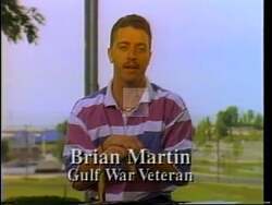 ["In the 1994 political TV ad, Republican Fred Upton is showcased helping military veterans recover lost service records and secure benefits. Scenes include heartfelt testimonials from veterans, expressing deep gratitude for Upton's advocacy. Upton appears committed and sensitive to veterans' issues, emphasizing his role in overcoming bureaucratic obstacles for war heroes."]