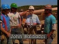 ["In the 1994 presidential campaign ad, Democratic candidate John Elias Baldacci passionately advocates for job creation in Maine. Throughout the ad, Baldacci is seen speaking confidently at various events and professional settings, reinforcing his commitment to bolster Maine's economy by generating employment opportunities, all while engaging with workers and constituents."]
