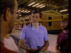 ["In the 1994 TV ad, Rick Bennett walks along rural Maine roads, symbolizing his commitment to local values and concerns. The ad showcases Bennett's deep connections by featuring him engaging with residents across various settings, portraying him as a passionate, approachable leader dedicated to economic and veteran support."]