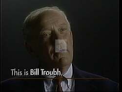 ["In his 1994 presidential campaign ad, Democratic candidate Bill Trobe fervently addresses various audiences, consistently emphasizing his commitment to job creation and economic development. Throughout the ad, Trobe's earnest and passionate demeanor at the podium, coupled with supportive crowd reactions, underscores his focused economic agenda for national growth and prosperity."]