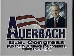 ["The 1994 political TV ad for Democratic candidate Gary Auerbach sharply criticizes incumbent Jim Colby for ignoring voter suggestions, slashing benefits, and favoring the wealthy. Featuring disillusioned voters and an urgent, hopeful tone from Auerbach, the ad positions him as a responsive alternative dedicated to meaningful political change."]