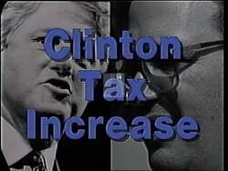 ["In the 1994 political TV ad by Republican Ed Harrison, numerous scenes repeatedly highlight the strong political alliance between Congressman Martin Frost and President Bill Clinton. The ad underscores their close relationship through shared appearances, voting alignments, and mutual support at public events, framing this association in a negative light to sway voters."]