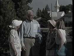 ["The 1994 political TV ad for Democratic Party candidate Thomas S. Foley features him addressing various crowds with earnest dedication to community service and local issues. Each scene highlights his commitment and determination to enact policy reforms and meet constituents' needs, marked by the backdrop of campaign paraphernalia and American flags."]