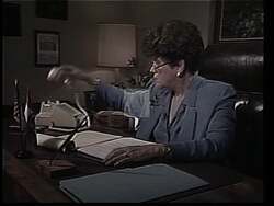 ["In her 1994 campaign ad, Democratic Party candidate Carole Roper Park earnestly speaks to viewers, repeatedly promising integrity and dedication amidst governmental turmoil and public hardship. She emphasizes a commitment to resolve national concerns, combat corruption, and support struggling Americans, all while advocating significant change and improving citizen representation in government."]