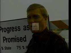 ["In his 1994 presidential campaign ad, Democratic candidate Dick Gephardt passionately speaks about securing federal support for local development projects. Showcasing his dedication to community and progress, Gephardt emphasizes his role in advancing infrastructure, job creation, and local support, presenting himself as a committed and experienced leader."]